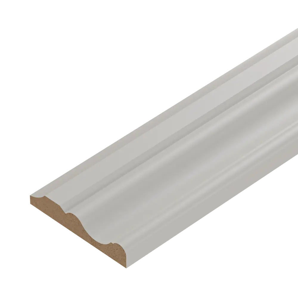 Комплект наличников 2200x80x16 мм эмаль цвет серый (5 шт) 89348984 STLM-2141311 Santreyd 