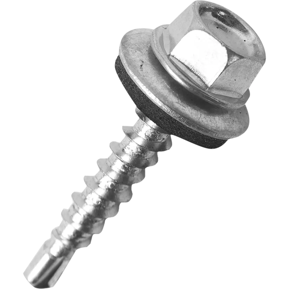 Саморезы кровельные Omax оцинкованные с буром 5.5x19 мм, на вес 13953935 STLM-2023645 