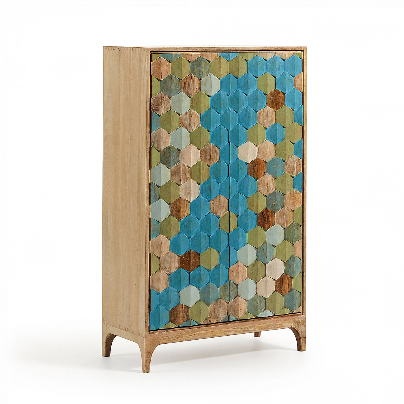 054374 Шкаф Iika 85x140 манго La Forma Kyle  - Вид №3