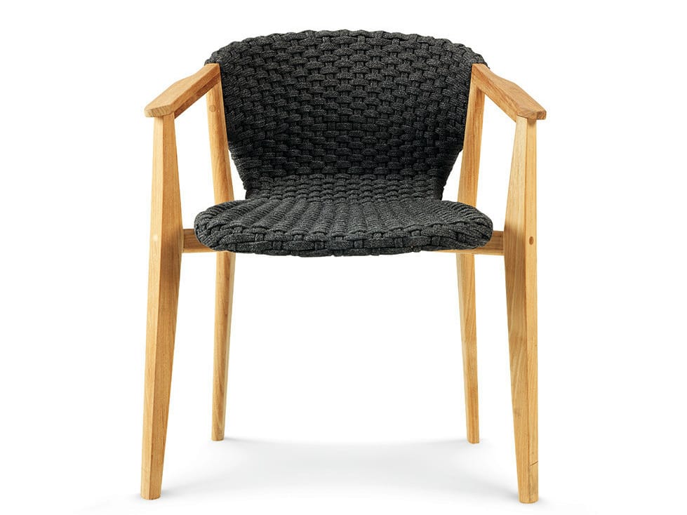 Синтетическая ткань сад стул с подлокотниками Ethimo Knit ARCH-00090954 - Вид №12