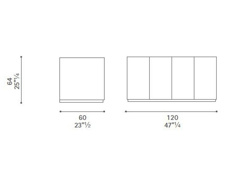 Мобильный низкий офис Poltrona Frau офис-системы управления ARCH-00051491 - Вид №3