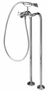 Отдельно стоящий смеситель для ванны SUMMER RAIN F677111C-B bravat