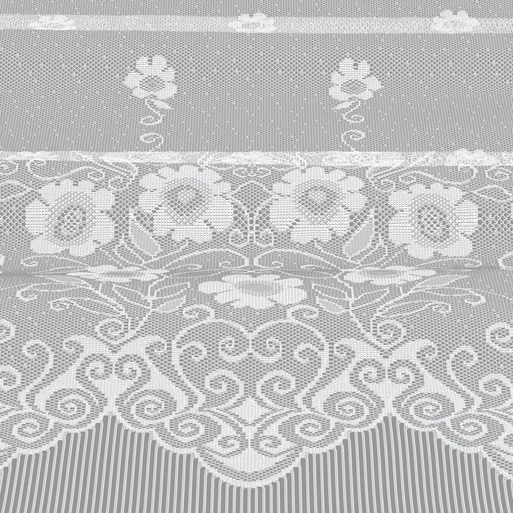 Santreyd - Жаккардовая штора для кухни с цветочным узором 170х140 см 13213080 STLM-0002945 - Вид №2