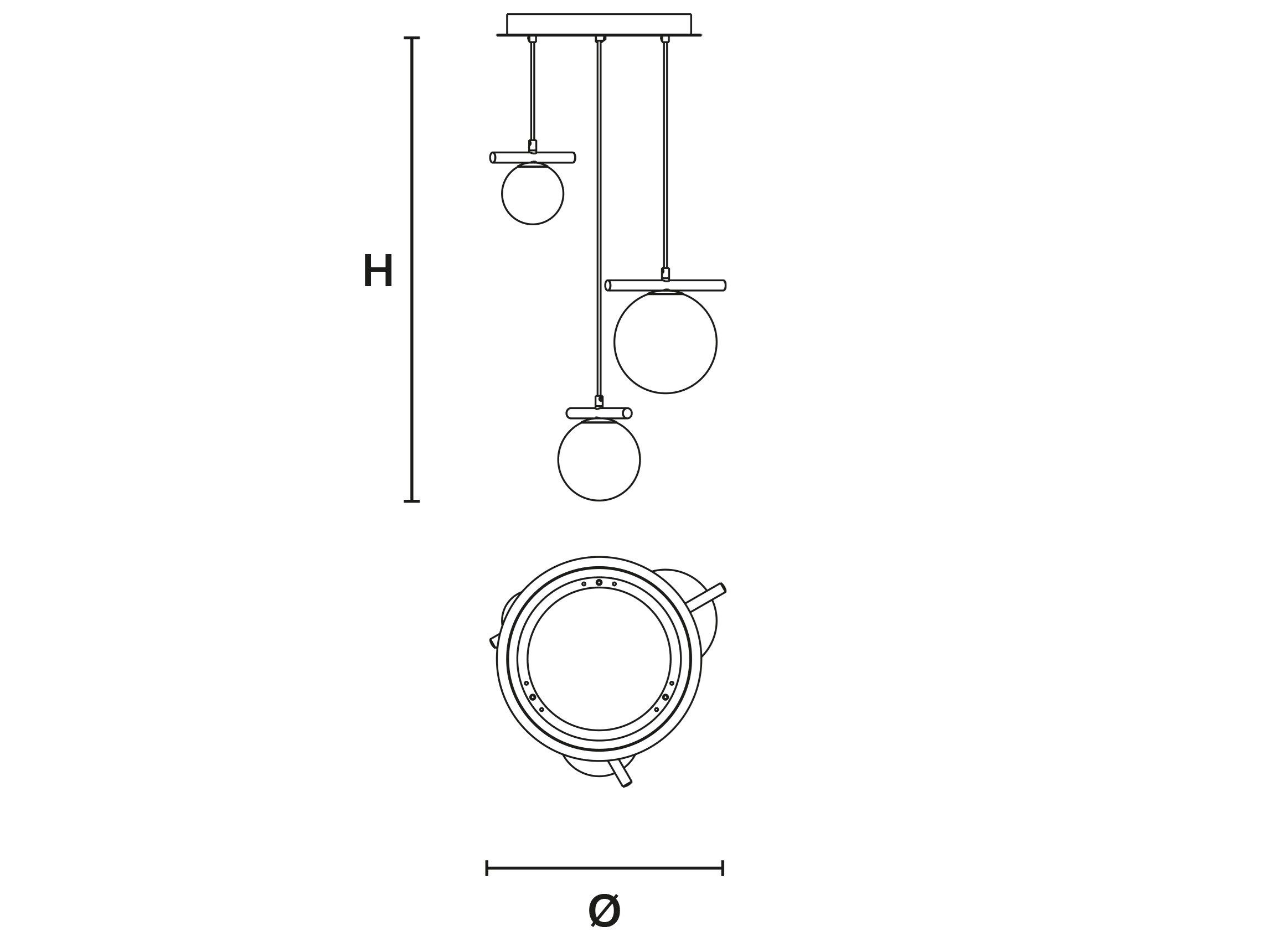Подвесной светильник из муранского стекла Masiero Posy ARCH-00032532 - Вид №2