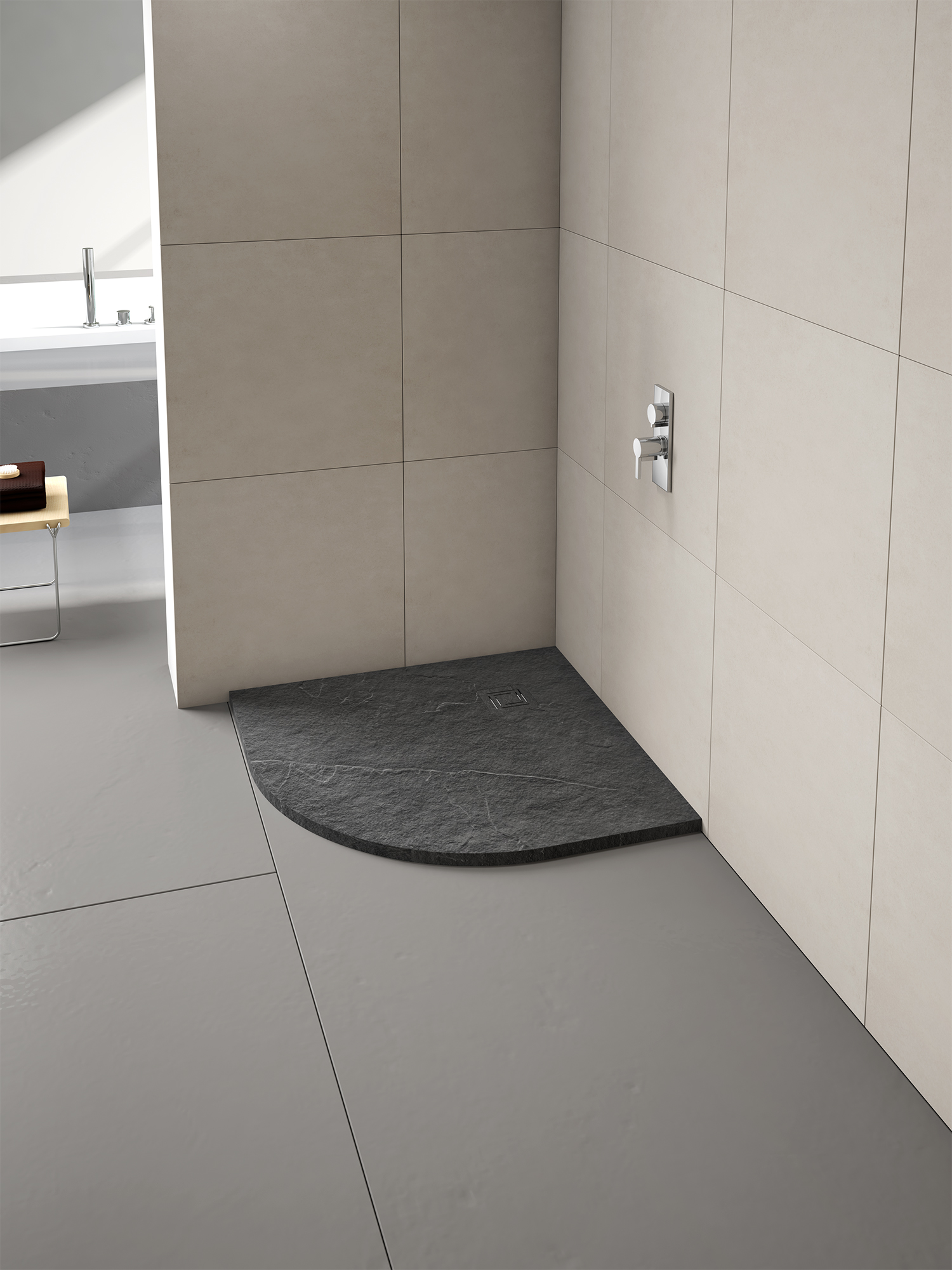 Душевой поддон T90QW Merlyn Truestone - Вид №5