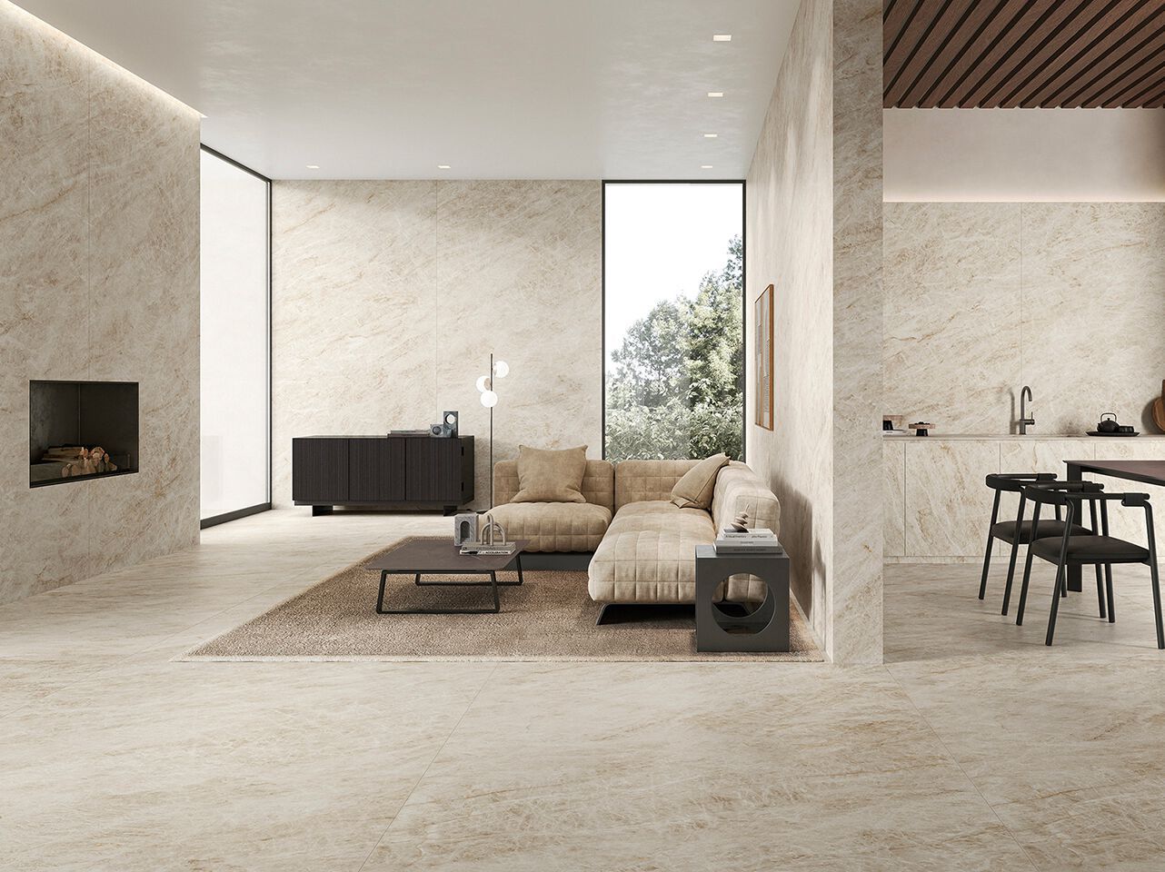 Керамогранит с мраморным эффектом Atlas Plan TAJ MAHAL ARCH-00150621