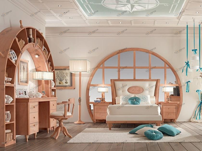 Caroti Модульная деревянная спальня Goldline onda 849 