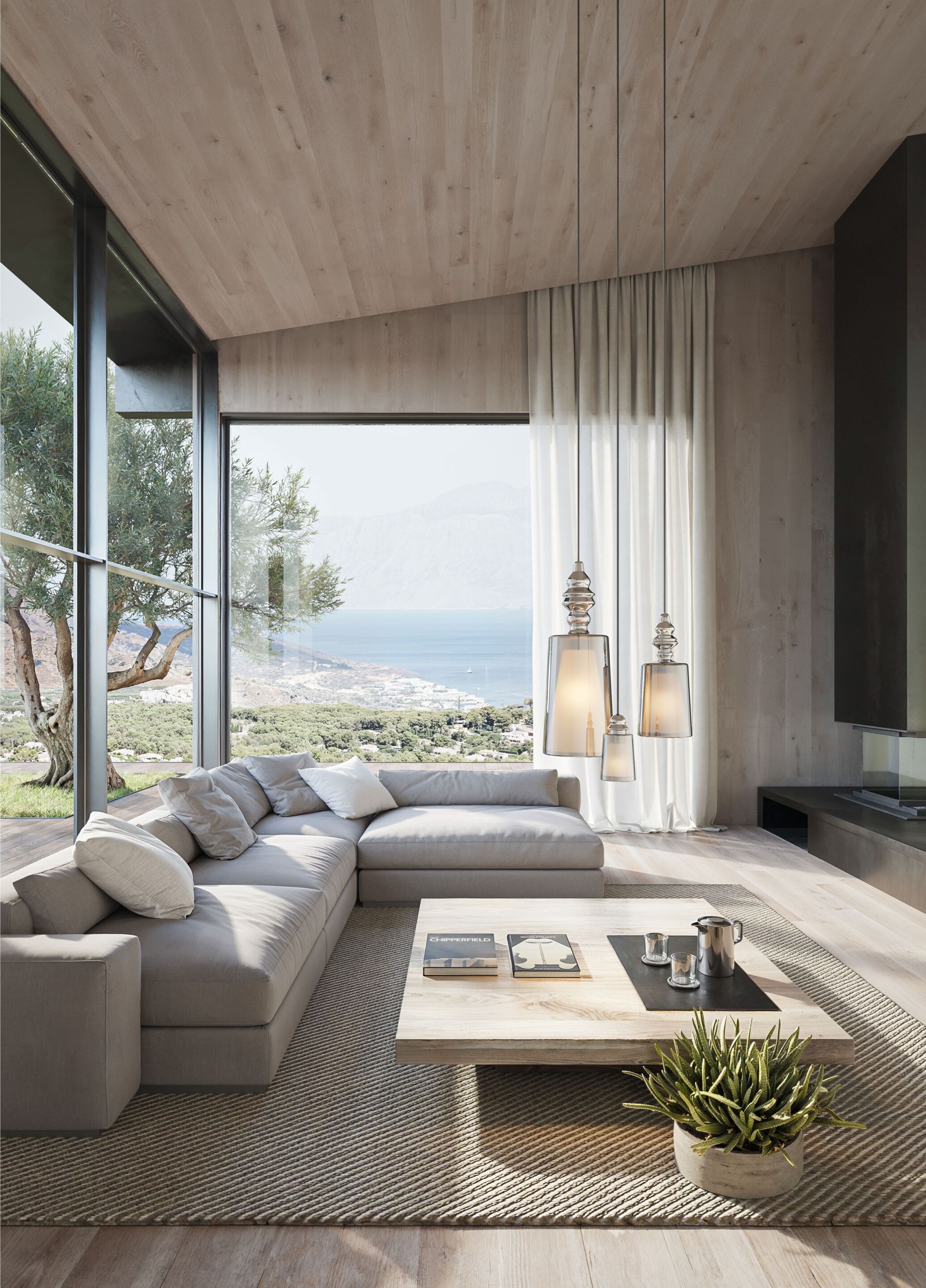 Подвесной светильник из боросиликатного стекла Karman Alibaglass ARCH-00109757 - Вид №8