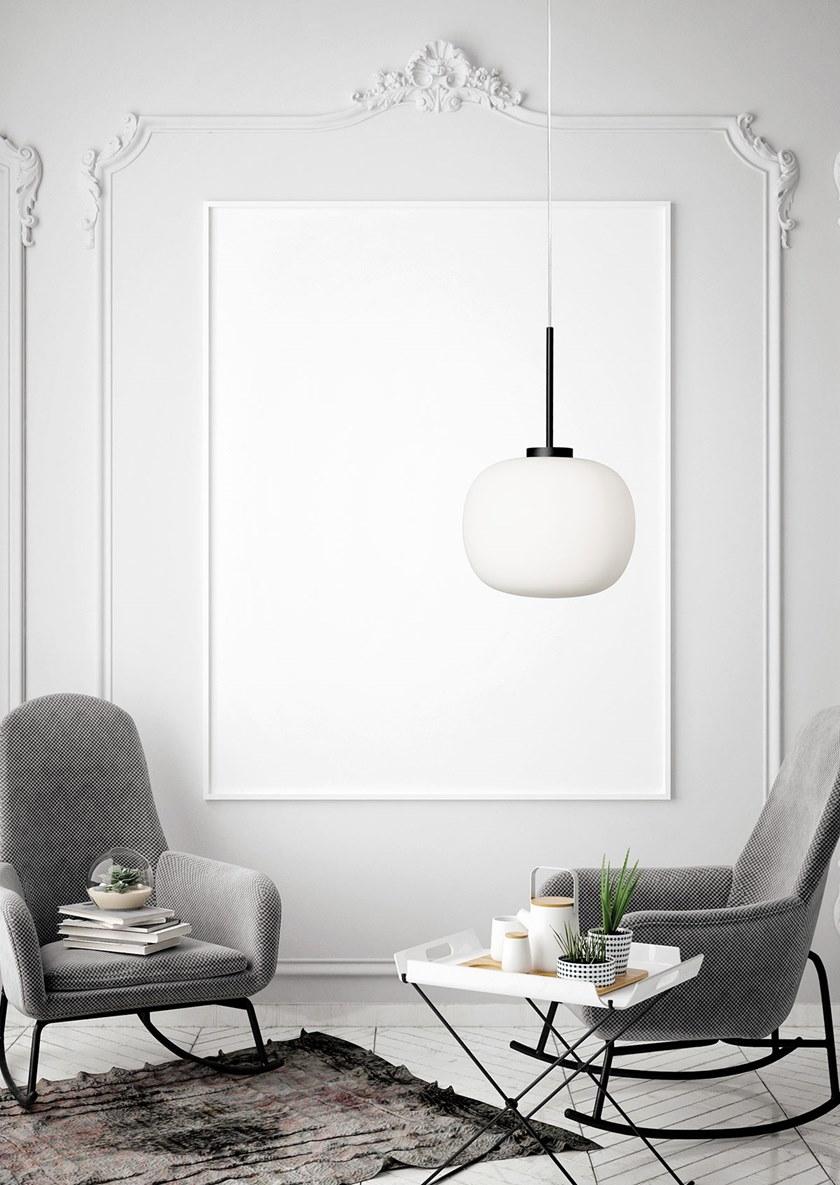 Miloox BOMBO Подвесной светильник из опалового стекла 1744.34 - Вид №1