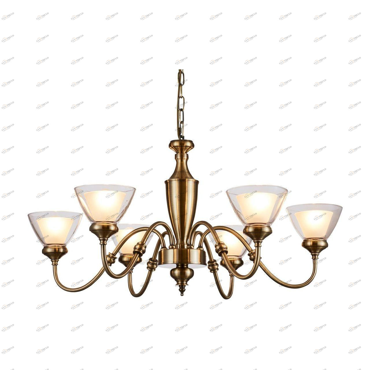 Подвесная люстра Arte Lamp A5184LM-6AB ARTE LAMP ДИЗАЙНЕРСКИЕ 187646 Бронза 