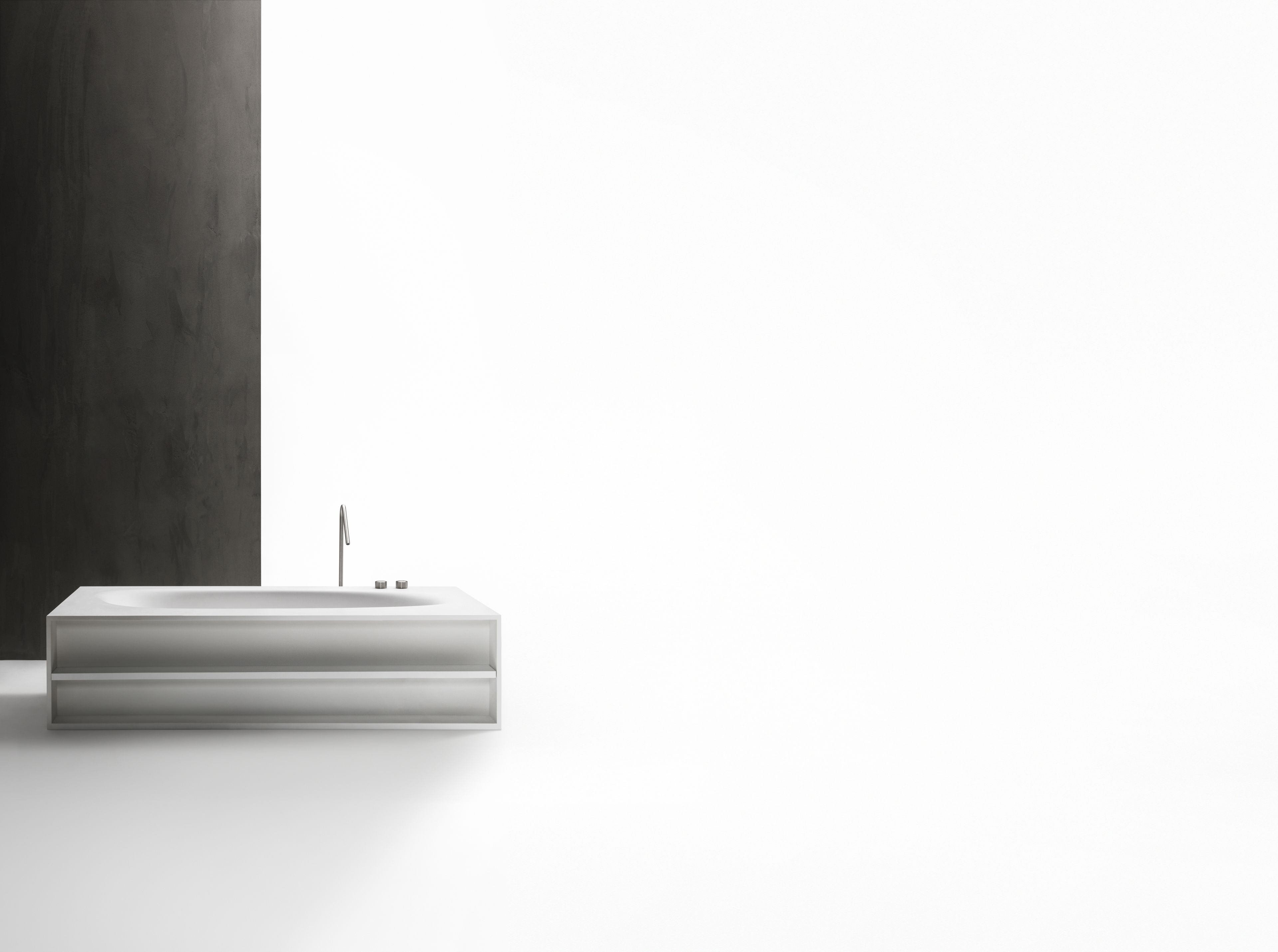 Прямоугольная ванна в центре комнаты из Cristalplant® Falper Vascamisura ARCH-00096745 - Вид №1