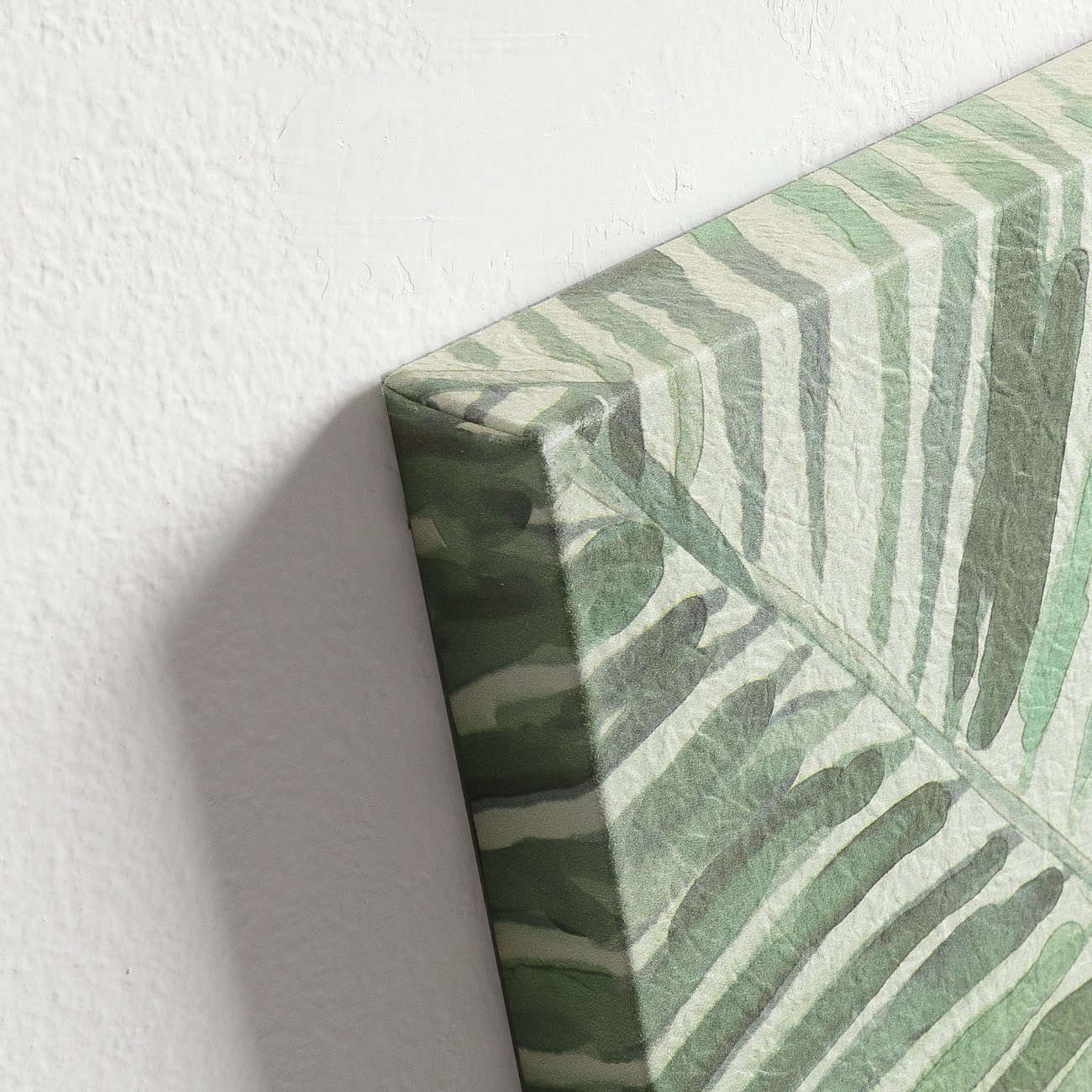 Картина на холсте листья Danos 90x60 см от La Forma LA FORMA DANOS 00-3865186 Зеленый  - Вид №2