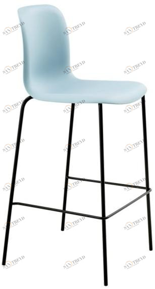 Howe Табурет высокий пластиковый со спинкой Sixe sun-id-1402721