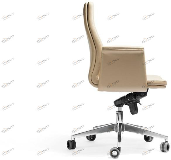 AP Factor Кожаное кресло для руководителя с 5 спицами и подлокотниками Alaska sun-id-1409236