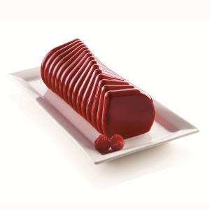 20.399.13.0065 Форма для приготовления пирожных corallo 24,5 х 9 см силиконовая Silikomart