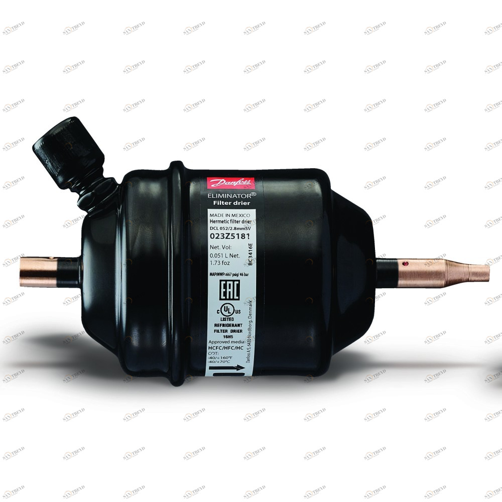 DANFOSS 023Z0156 - Герметичный фильтр-осушитель, DCL 