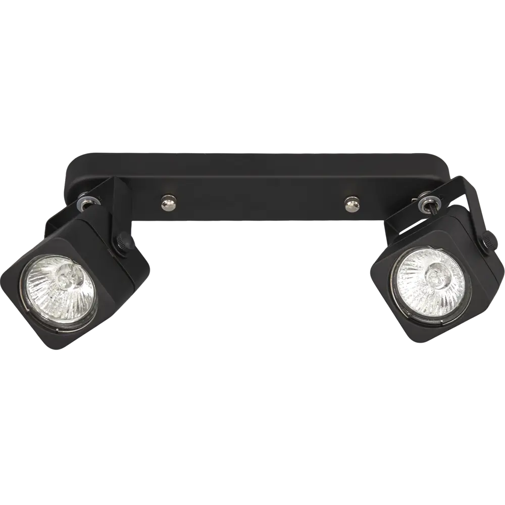 Спот поворотный Lene 2хGU10х50 Вт металл цвет чёрный 82035504 STLM-2175684 Arte Lamp 