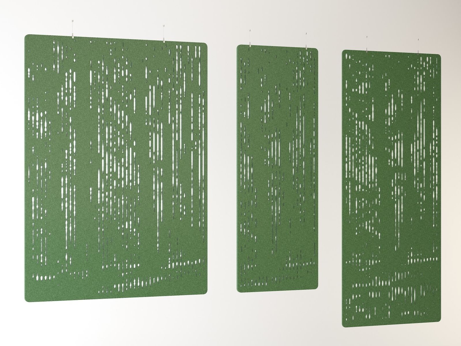 Рециркулированный пластиковый подвесной звукопоглощающий офисный перегородка IMPACT ACOUSTIC® ARCH-00020766