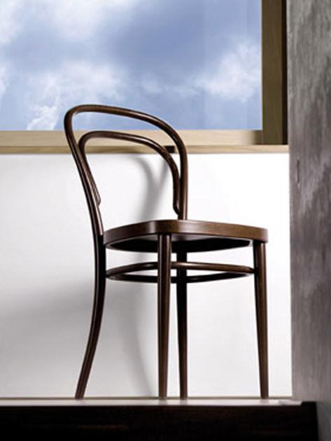 Thonet Стул Bentwood с тростниковым сиденьем 214 sun-id-1496806 - Вид №1