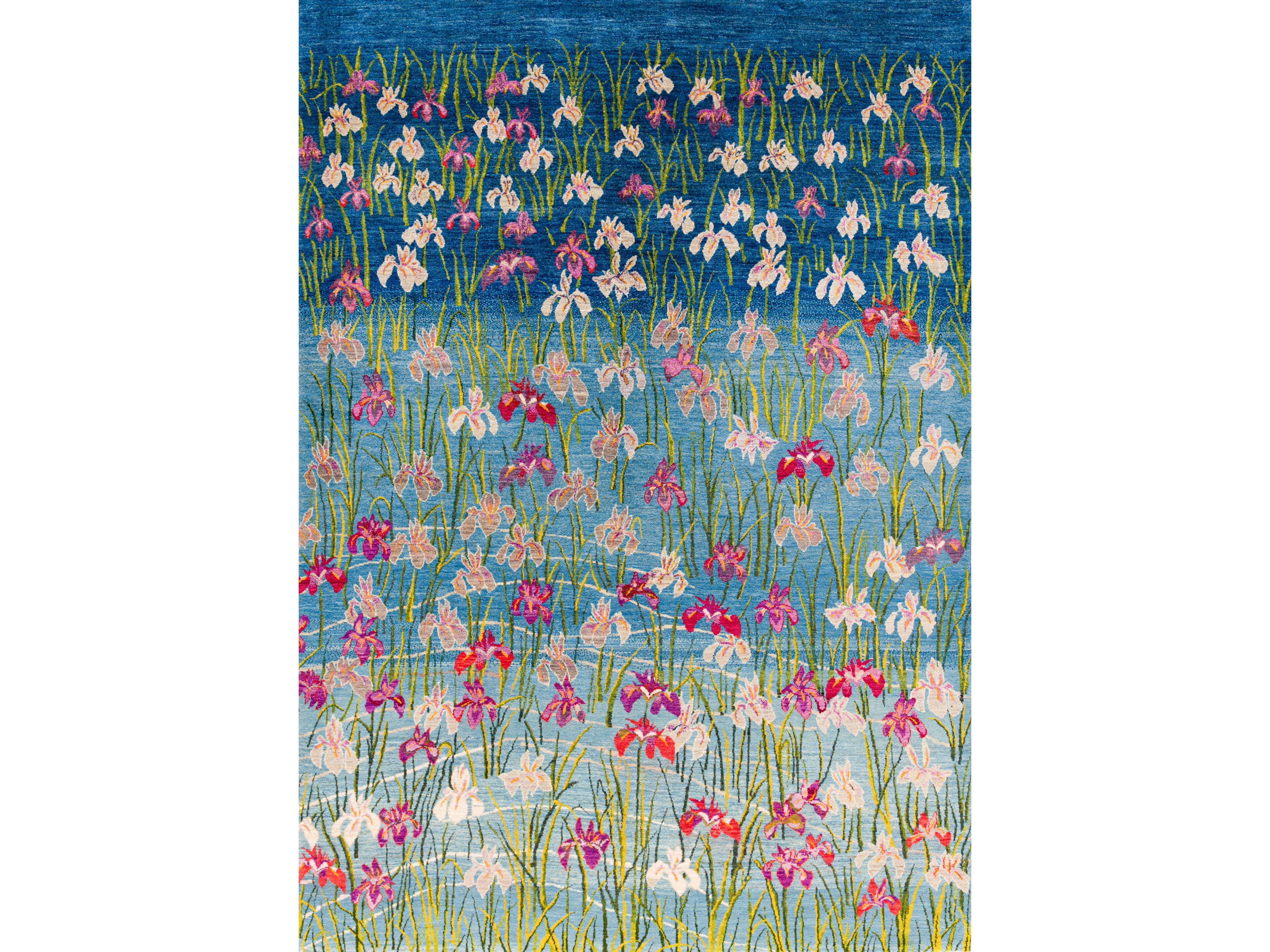 Прямоугольный шерстяной ковер Zollanvari Flower Meadow-Designer ARCH-00011177 - Вид №1