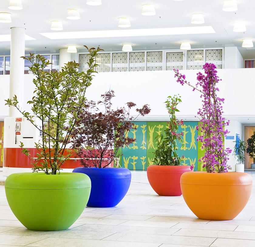 Nola Industrier Светящаяся кашпо для общественных мест из переработанного пластика  Ö14-60/ö14-61  - Вид №2