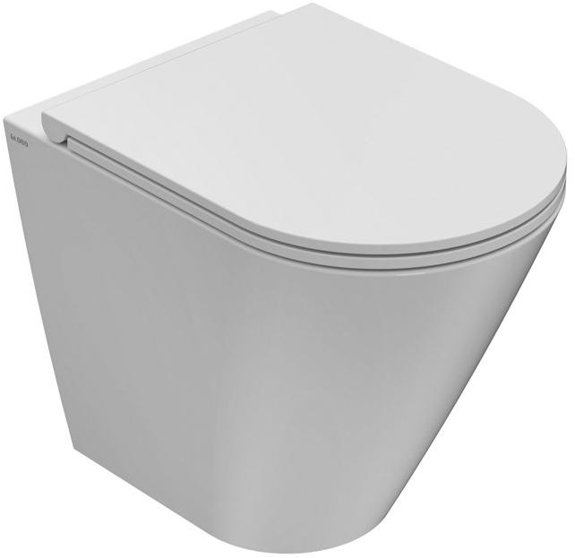 Fo001.bi / fo002.bi Приставной унитаз напольный Белый Ceramica Globo FORTY3 Италия - Вид №1