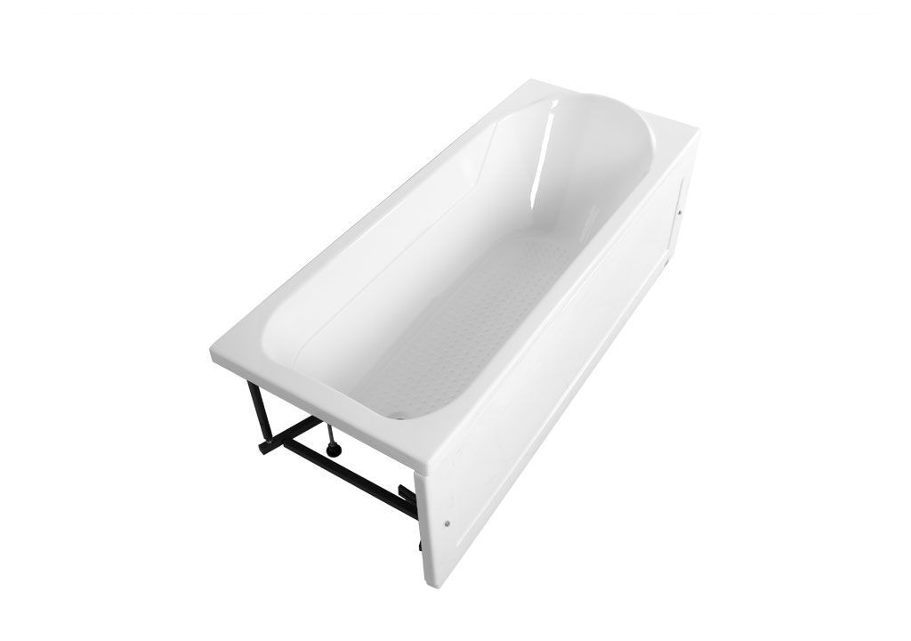 Акриловая ванна Aquanet West 160x70 (+ шторка Aquanet Alfa 4 NF6222-pivot) 0020405400196049 - Вид №2