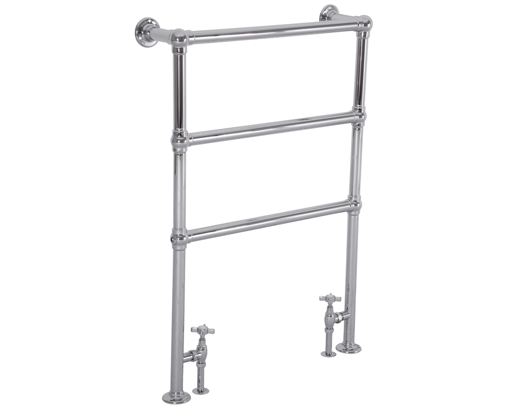 QSS005 Хромированная вешалка для полотенец Beckingham - 965 мм x 670 мм Сarronheating 