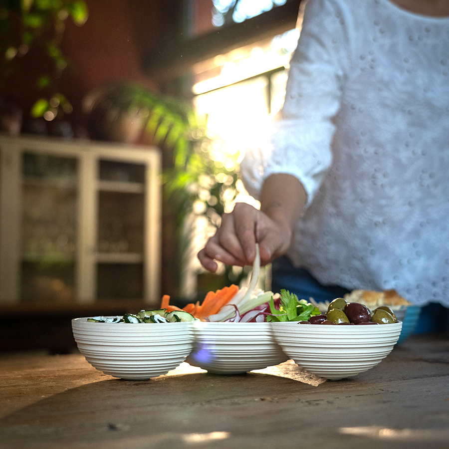 17120079 Менажница tierra, бежевая Guzzini  - Вид №3