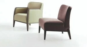 Martini Interiors Кожаное кресло с подлокотниками Natalie