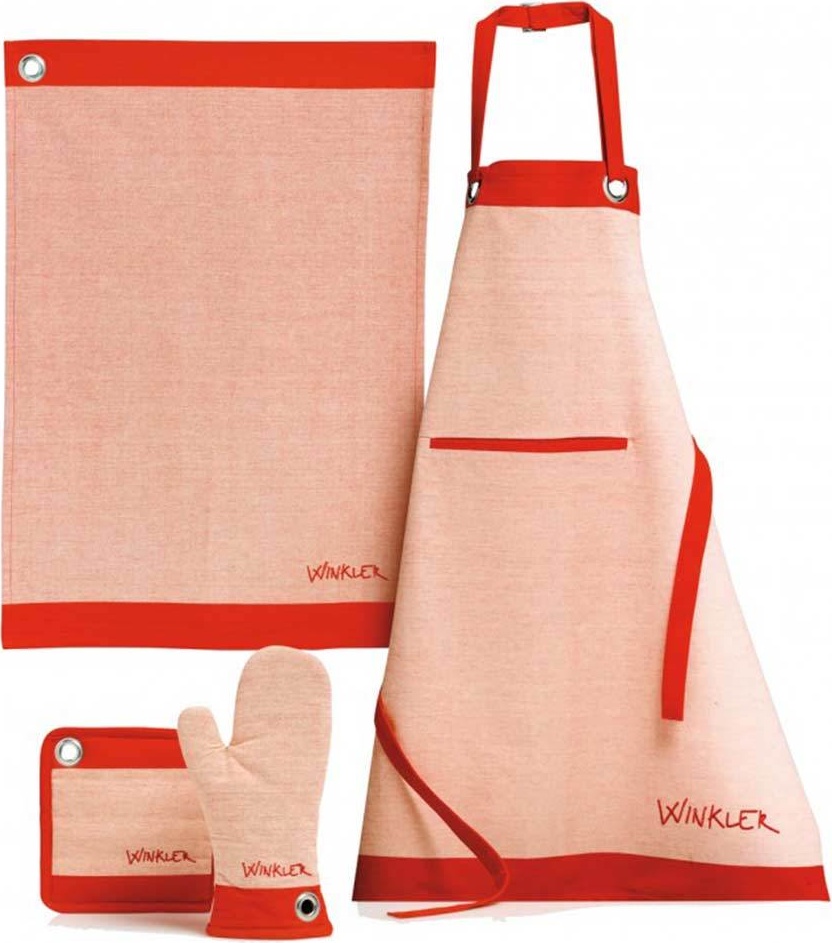 10581933 Winkler Прихватка для горячего Winkler "Жермен" 20x20см (гранатовая) Ткань 