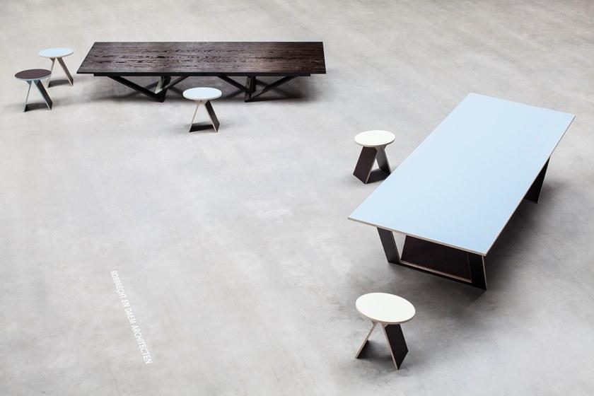 valerie_objects Прямоугольный стол из лакированной фанеры  V76016002c  - Вид №12