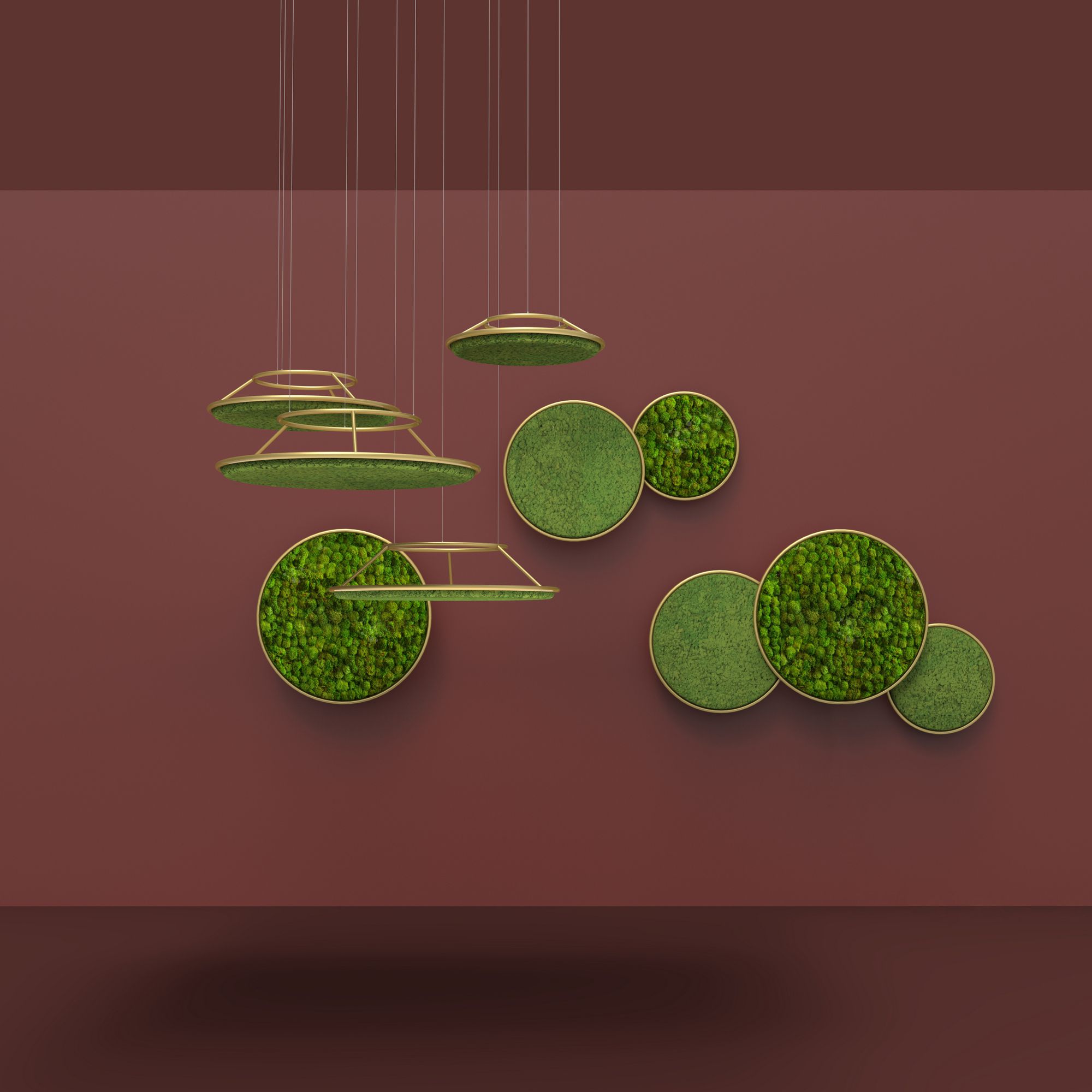 Растительная картина в стабилизированных растениях GREENMOOD G-Line ARCH-00117298 - Вид №10