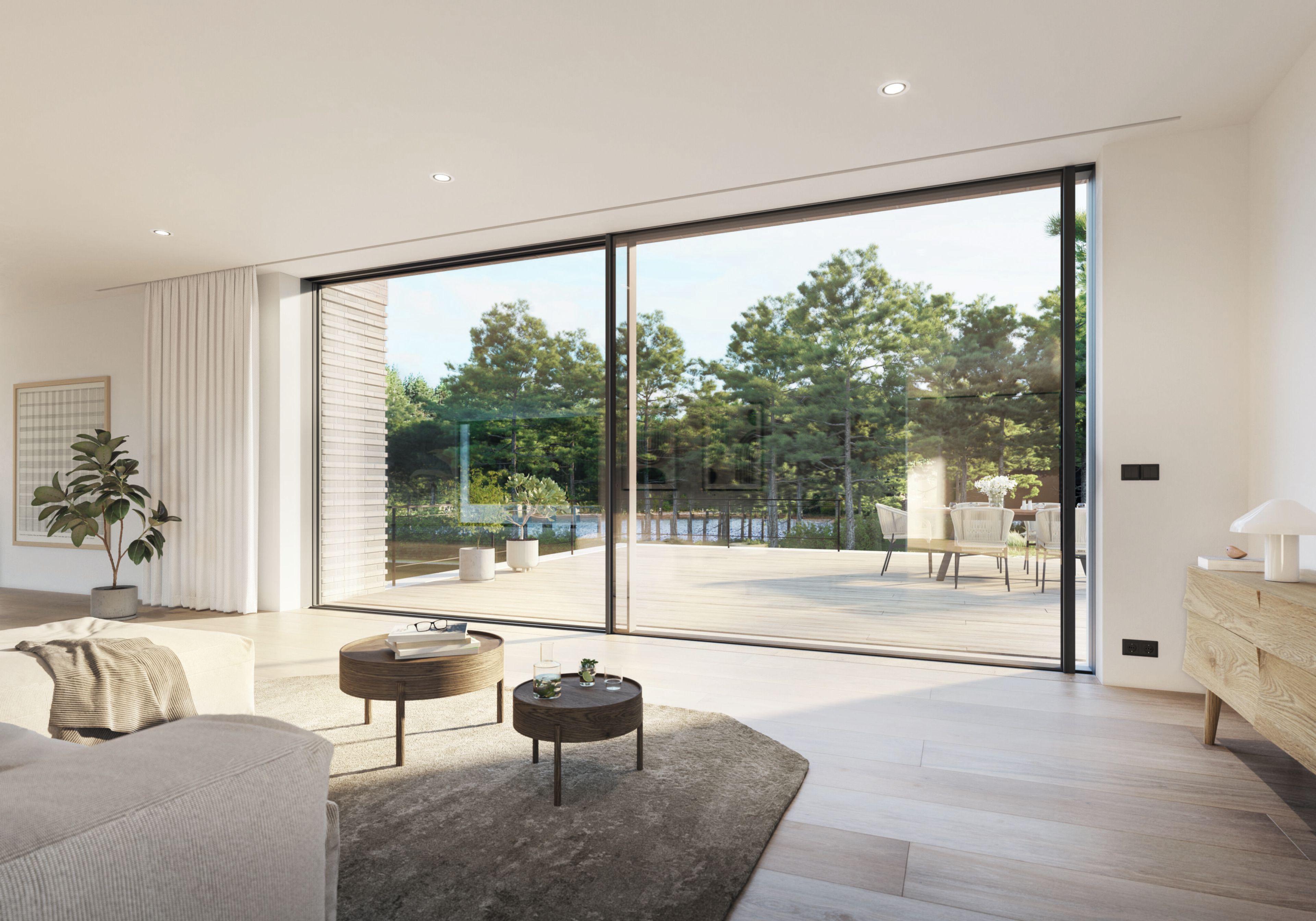 Алюминиевая и стеклянная раздвижная система Schüco Schüco AS PD 75.HI ARCH-00040078 - Вид №8