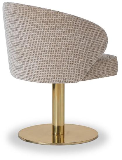 Stylish Club Вращающееся кресло, обитое бархатом, с подлокотниками Fortune Scf.f12.2 - Вид №1