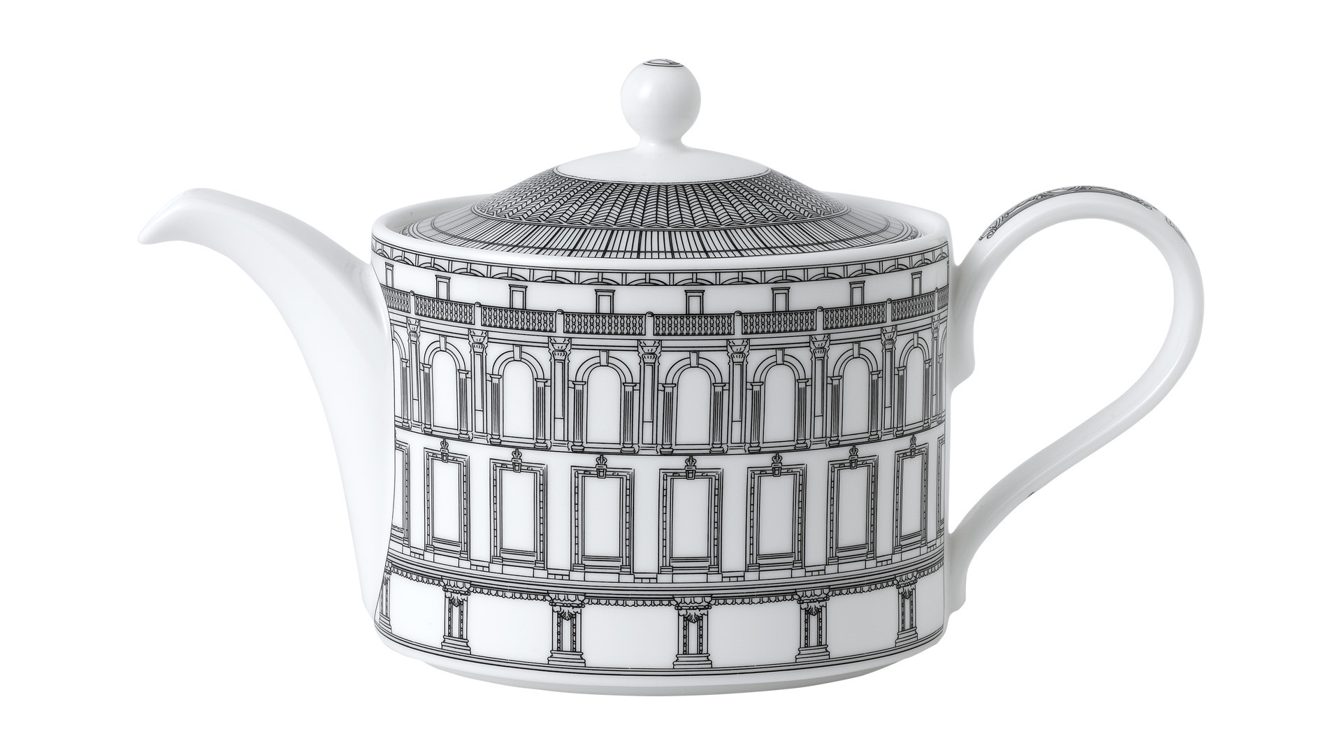 10672285 Royal Crown Derby Сервиз чайный Royal Crown Derby Альберт Холл на 6 персон 20 предметов, фарфор Фарфор  - Вид №1