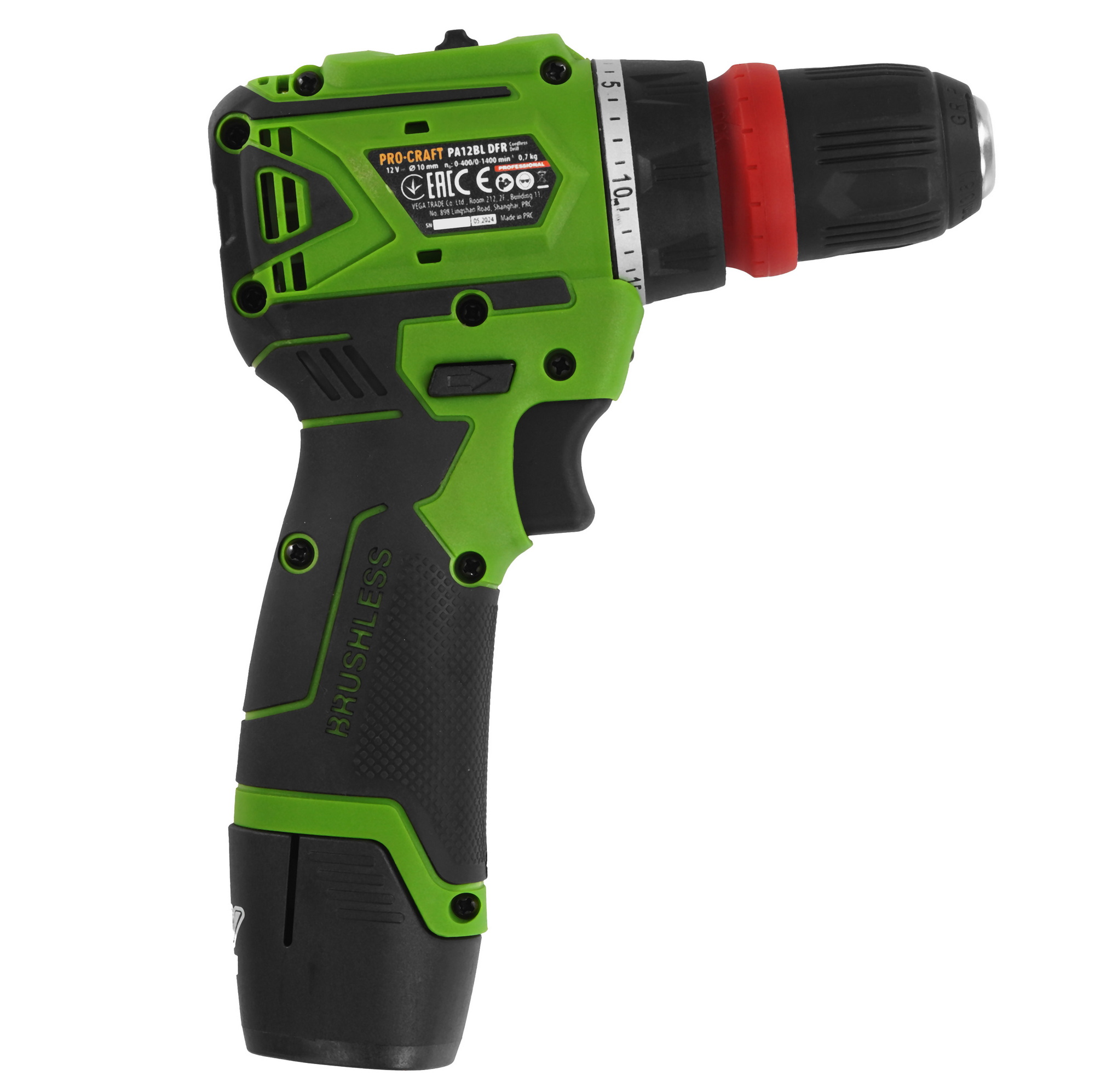 Шуруповерт Procraft PA12BL DFR 9277891 STDN-0012367 - Вид №1
