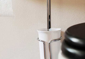 Gentry Home Керамический держатель стакана St James Розовое золото GH101063  - Вид №1