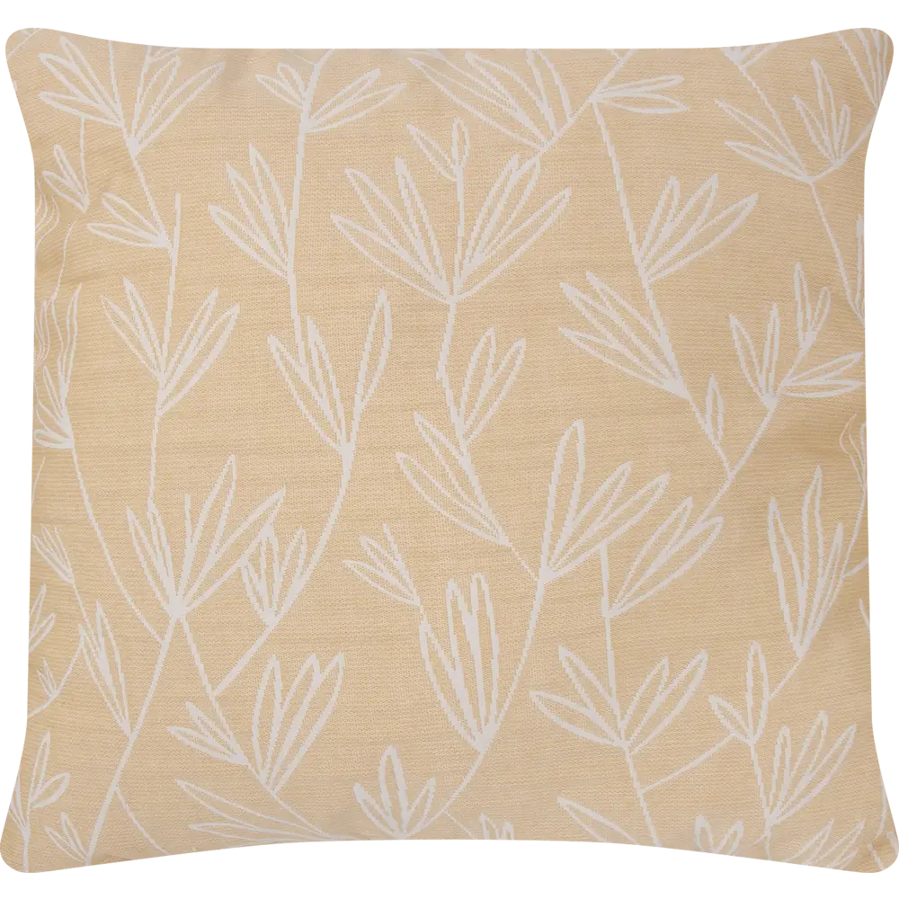 Подушка Fern 45x45 см цвет жёлтый 83228147 STLM-2043217 SEASONS 