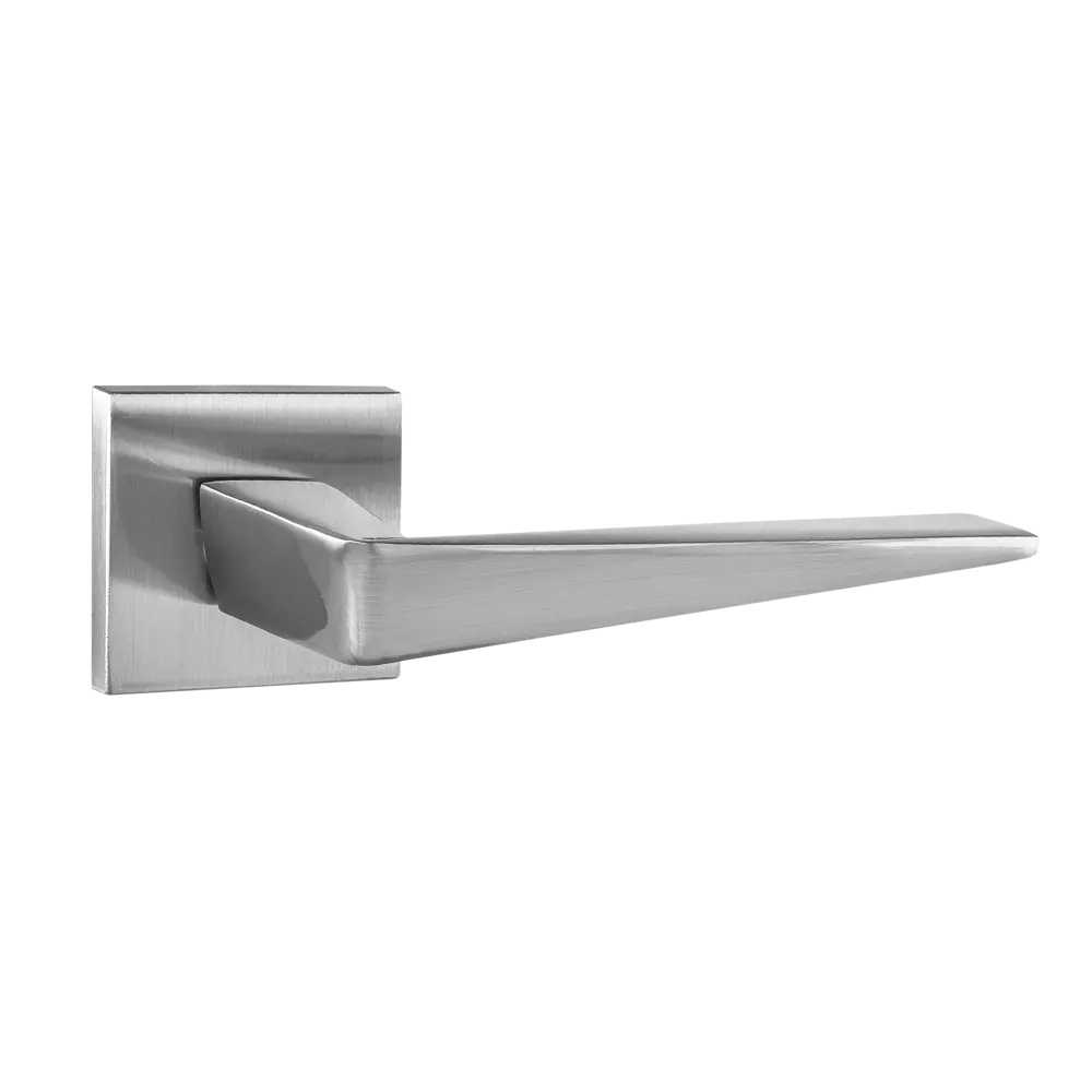 Дверная ручка Puerto Raf Slim в матовом никеле 89394722 STLM-1382413