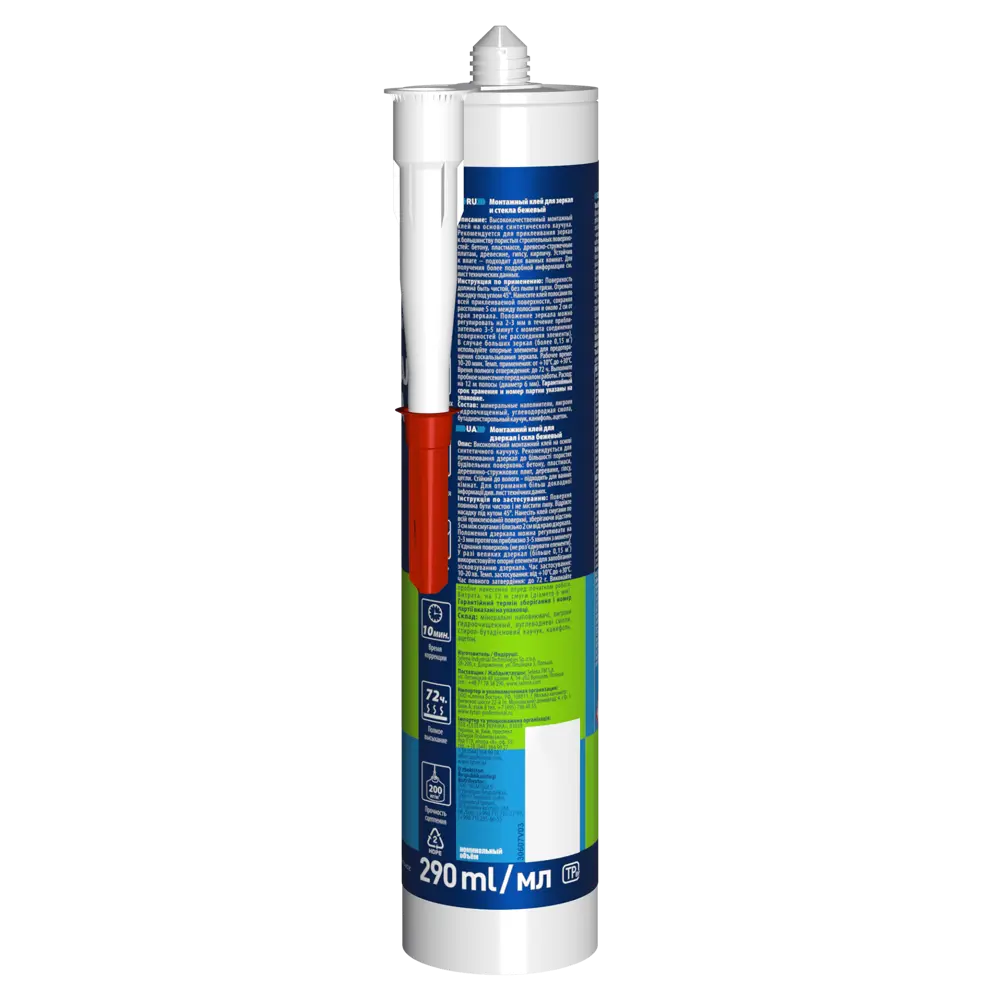 Tytan Professional - клей для зеркал и стекла 290 мл 81959454 STLM-0015379 - Вид №1