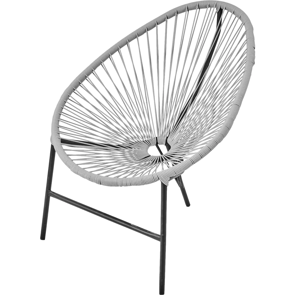 Santreyd Acapulco — садовый стул со стальным каркасом и ротангом 89136563 нет STLM-0078916 - Вид №1