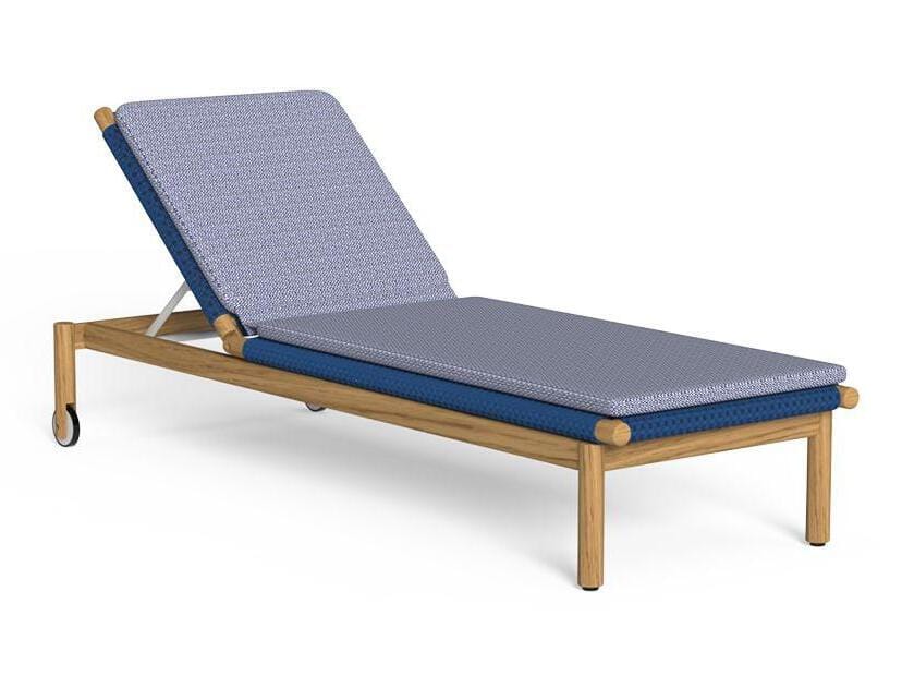 Садовая кровать из тикового дерева с колесами Talenti водолазка ARCH-00080710 - Вид №4