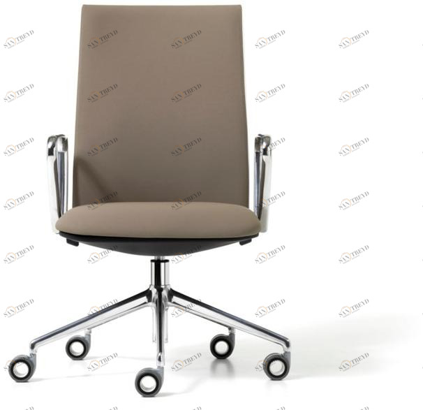 Diemme Регулируемое по высоте кресло руководителя из ткани на колесиках Velvet sun-id-1462720