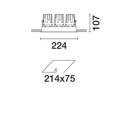 iGuzzini Встраиваемая светодиодная стенка для подвесных потолков Laser blade l sun-id-1391569 - Вид №11