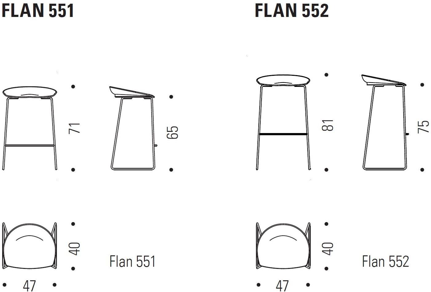 Desalto Табурет High nylon® с подставкой для ног sun-id-1477031 - Вид №2