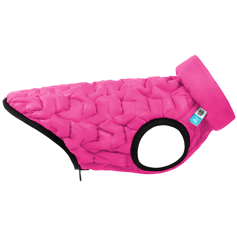 ПР0053749 Куртка для собак UNI двусторонняя размер XS 28, розово-черная AiryVest 