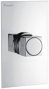 47009CR Внутристенный смеситель Siris. Без рычага, цвет хром