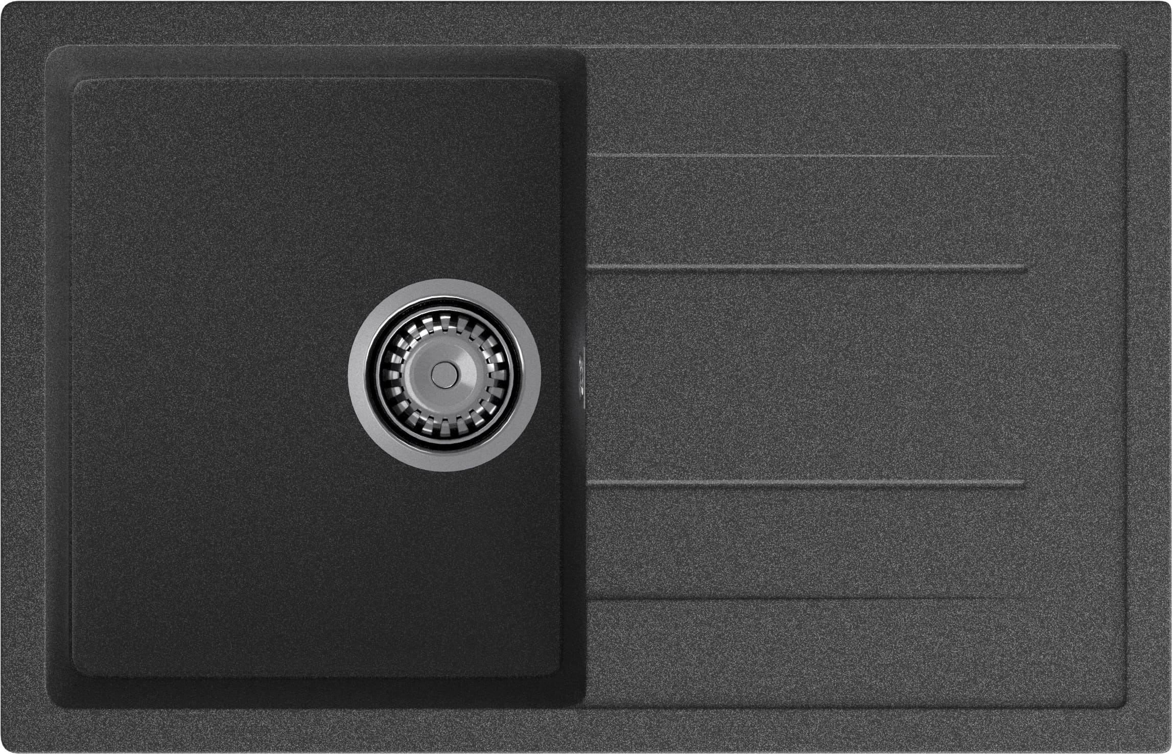 Кухонная мойка Искусственный камень QUADRO S284 GranFest Q-780L-S284