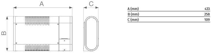 Vortice Миниатюрная установка тепловентилятора Microrapid 70653 - Вид №1